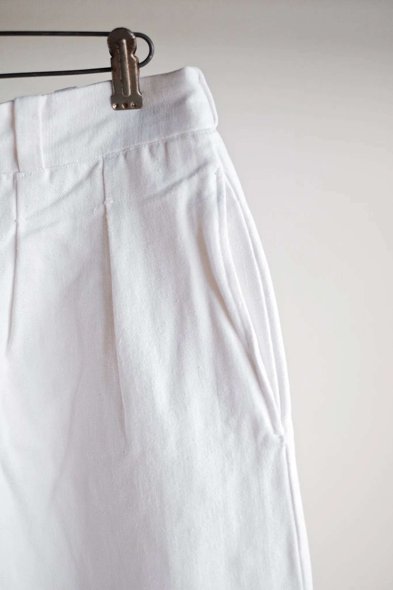 【~50's】French Vintage Linen Trousers