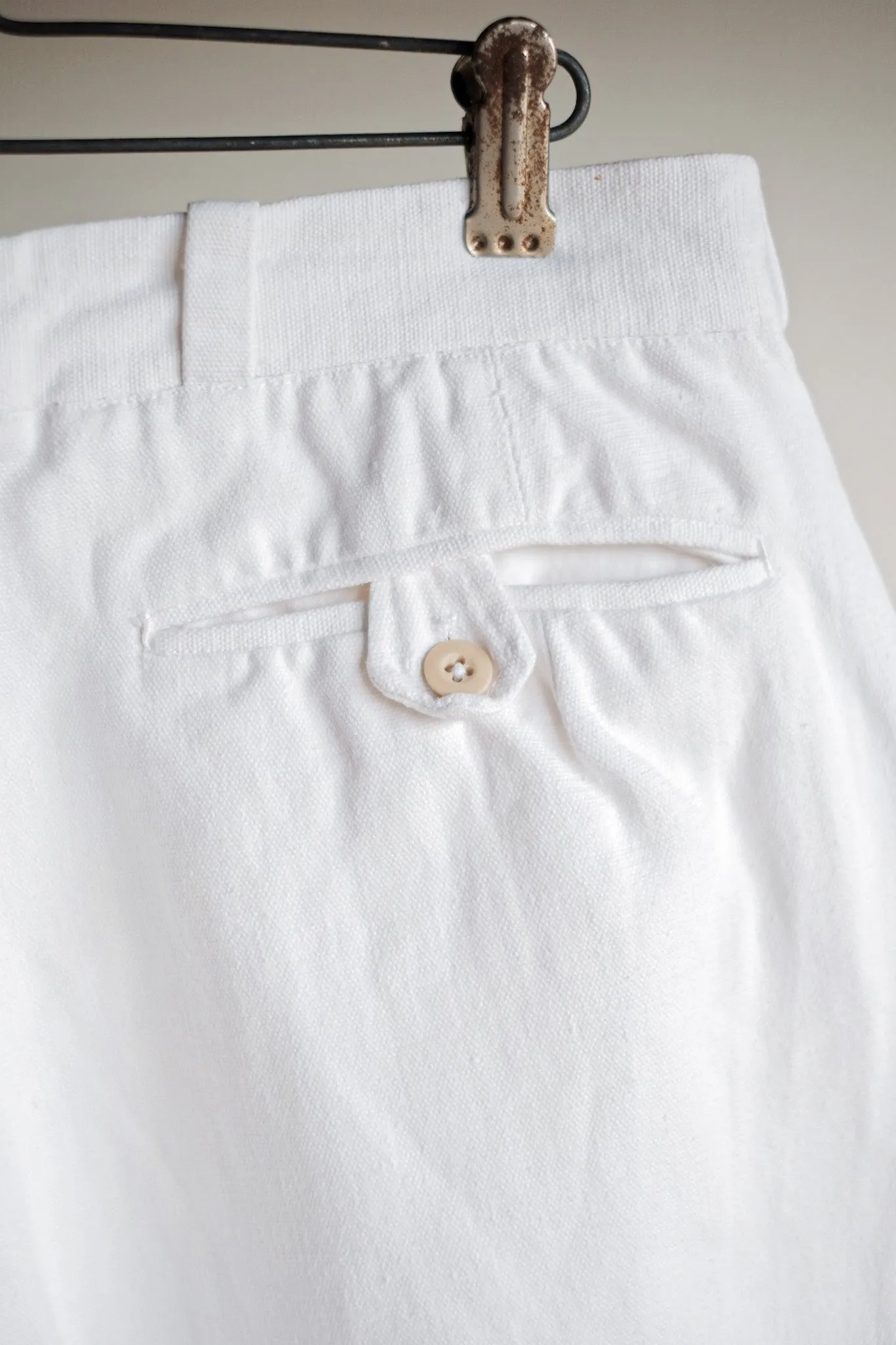 【~50's】French Vintage Linen Trousers