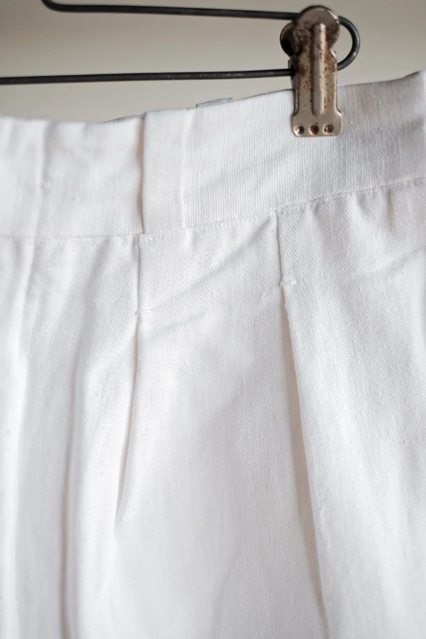 【~50's】French Vintage Linen Trousers