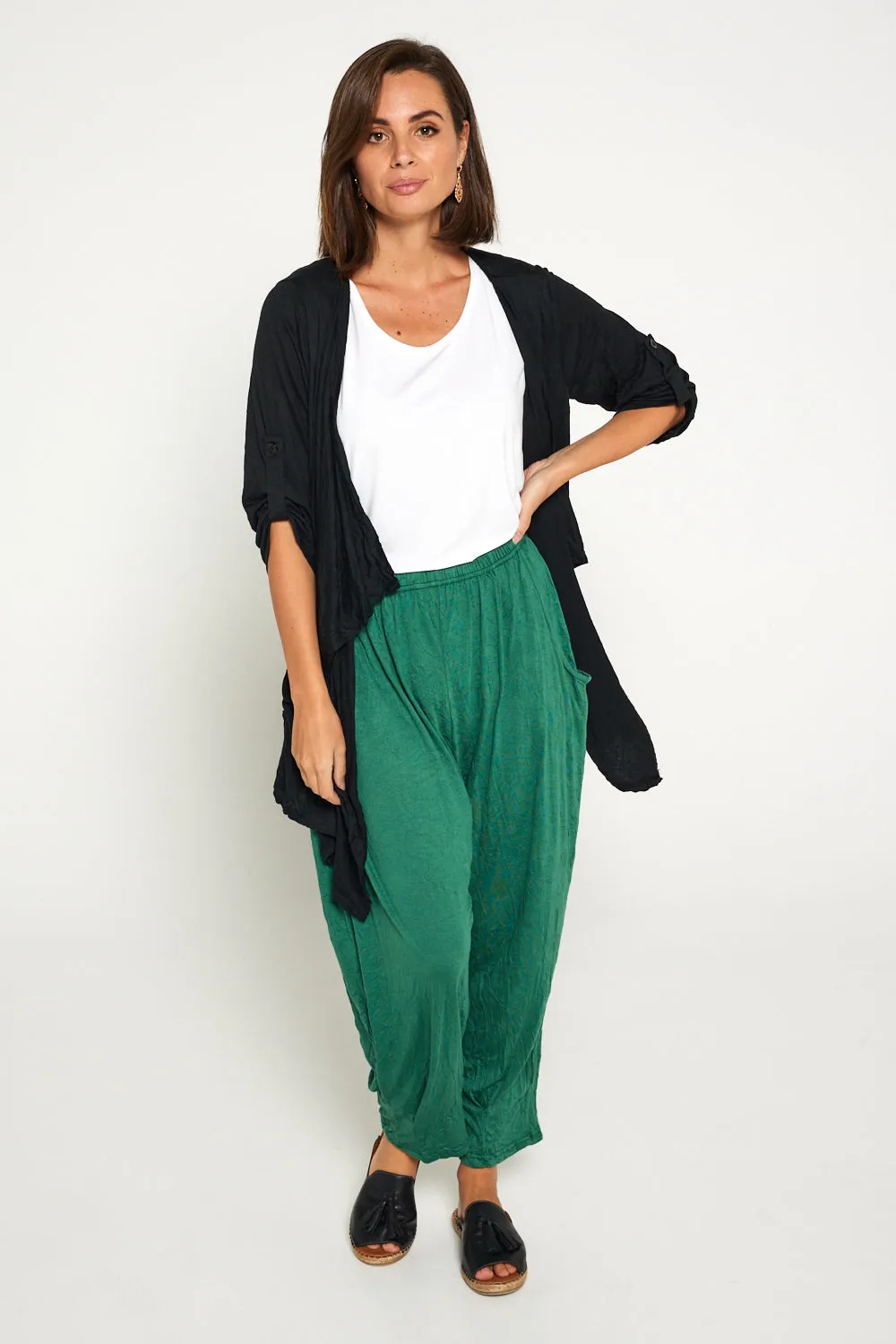 Alisha Pants - Forest Green