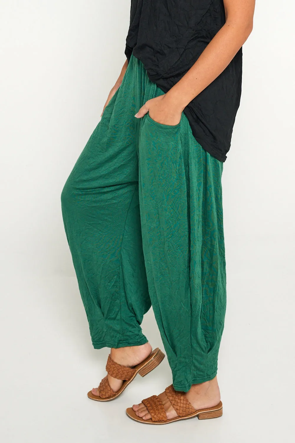 Alisha Pants - Forest Green