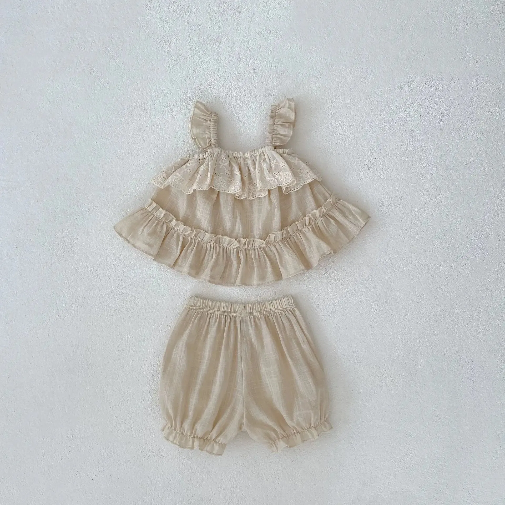 Baby Girl Camisole & Shorts