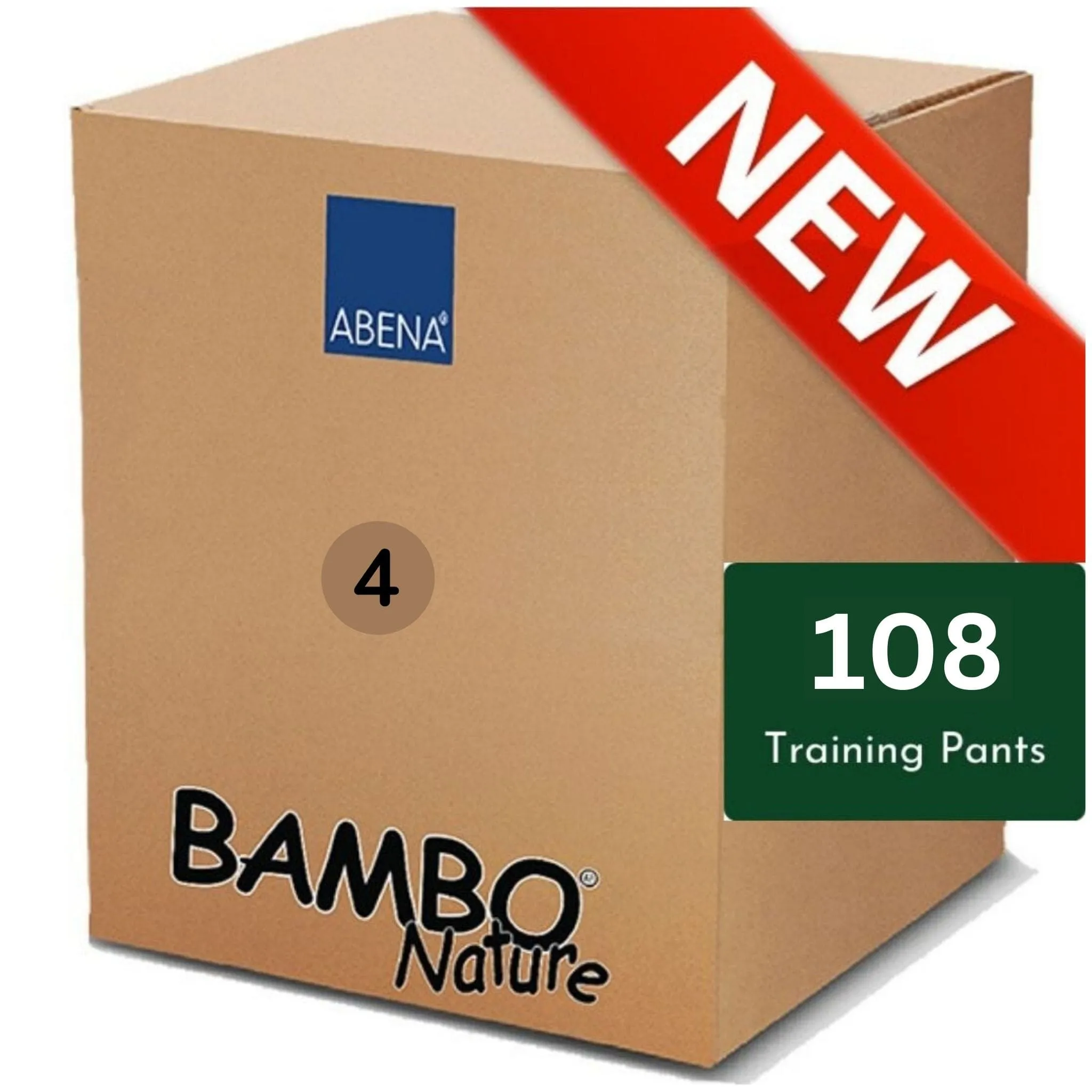 Bambo Nature Eco-Friendly Training Pants, Up to 12 hrs protection, Breathable, Free of harmful chemicals