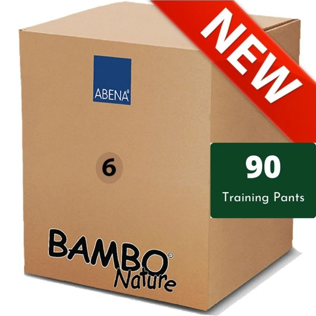 Bambo Nature Eco-Friendly Training Pants, Up to 12 hrs protection, Breathable, Free of harmful chemicals