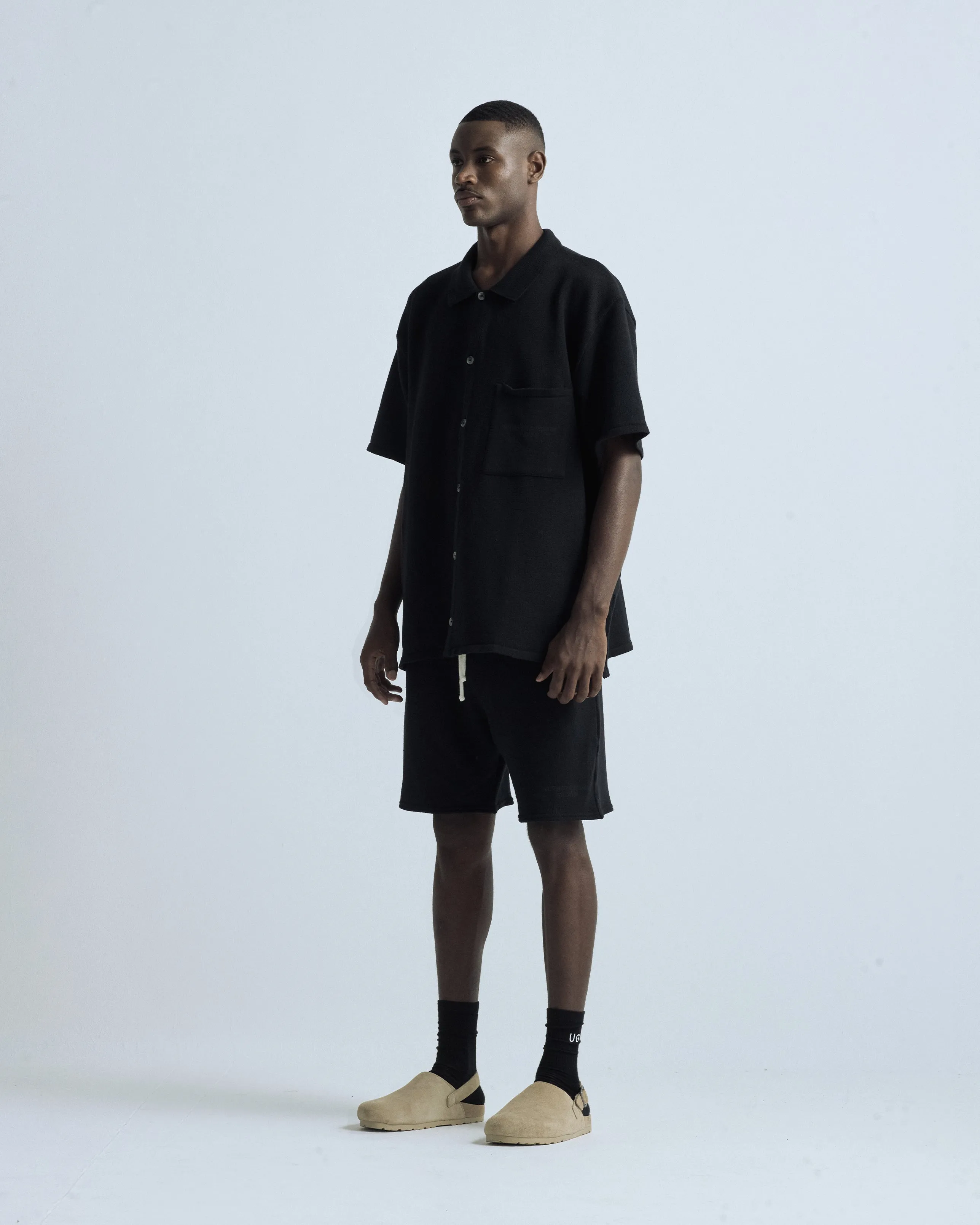 Basics Undergold Design Studio Knit Short Black