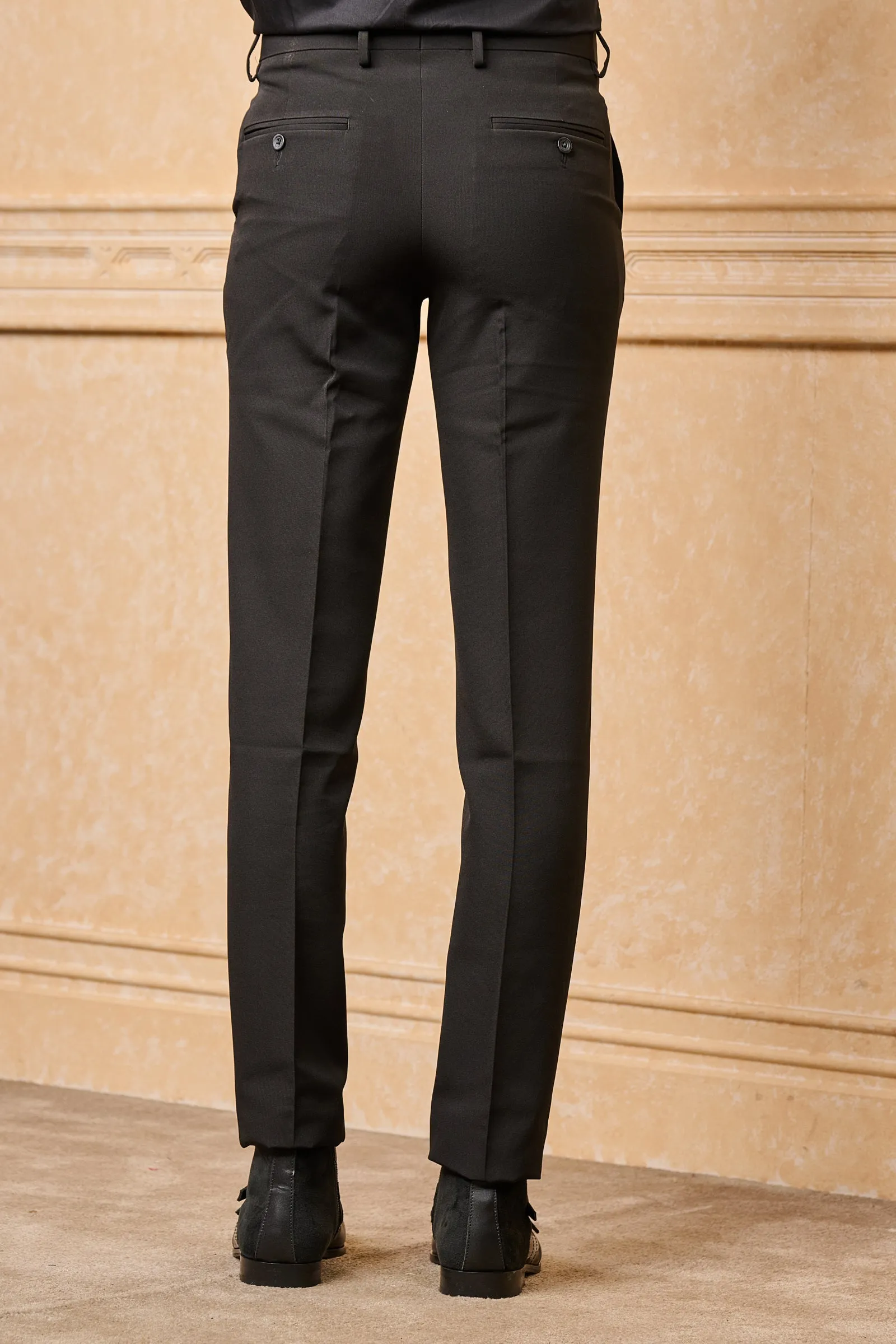 Black Stretchable Trouser