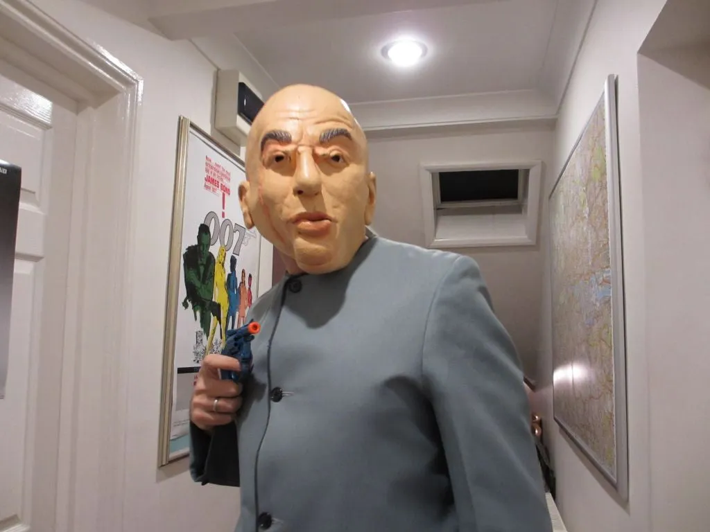 Blofeld or Dr. Evil