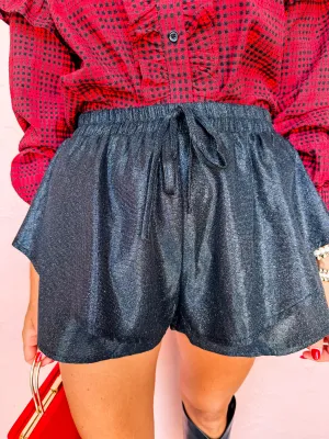 Bring The Sparkle Layered Shorts