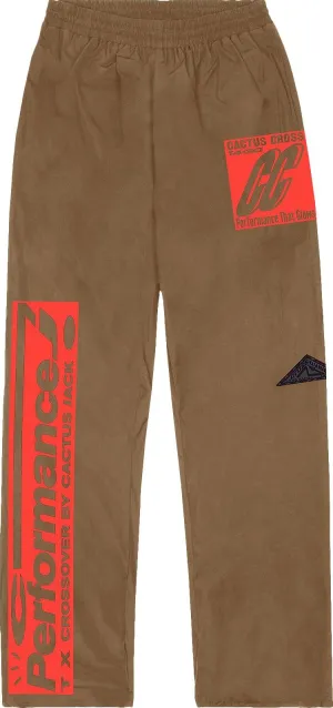 Cactus Jack by Travis Scott Performance Pants 'Brown', brown