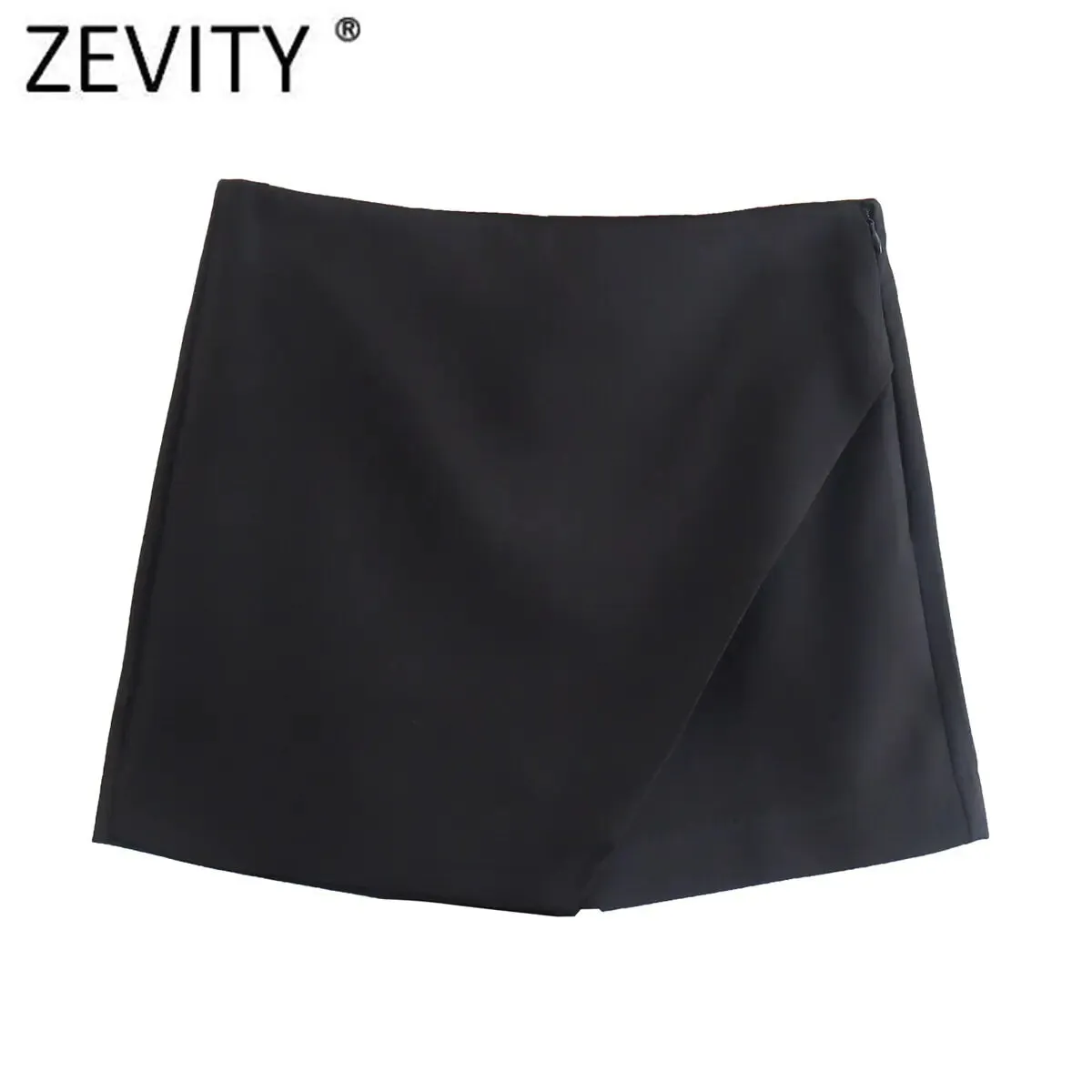 Candy Color Asymmetrical Shorts