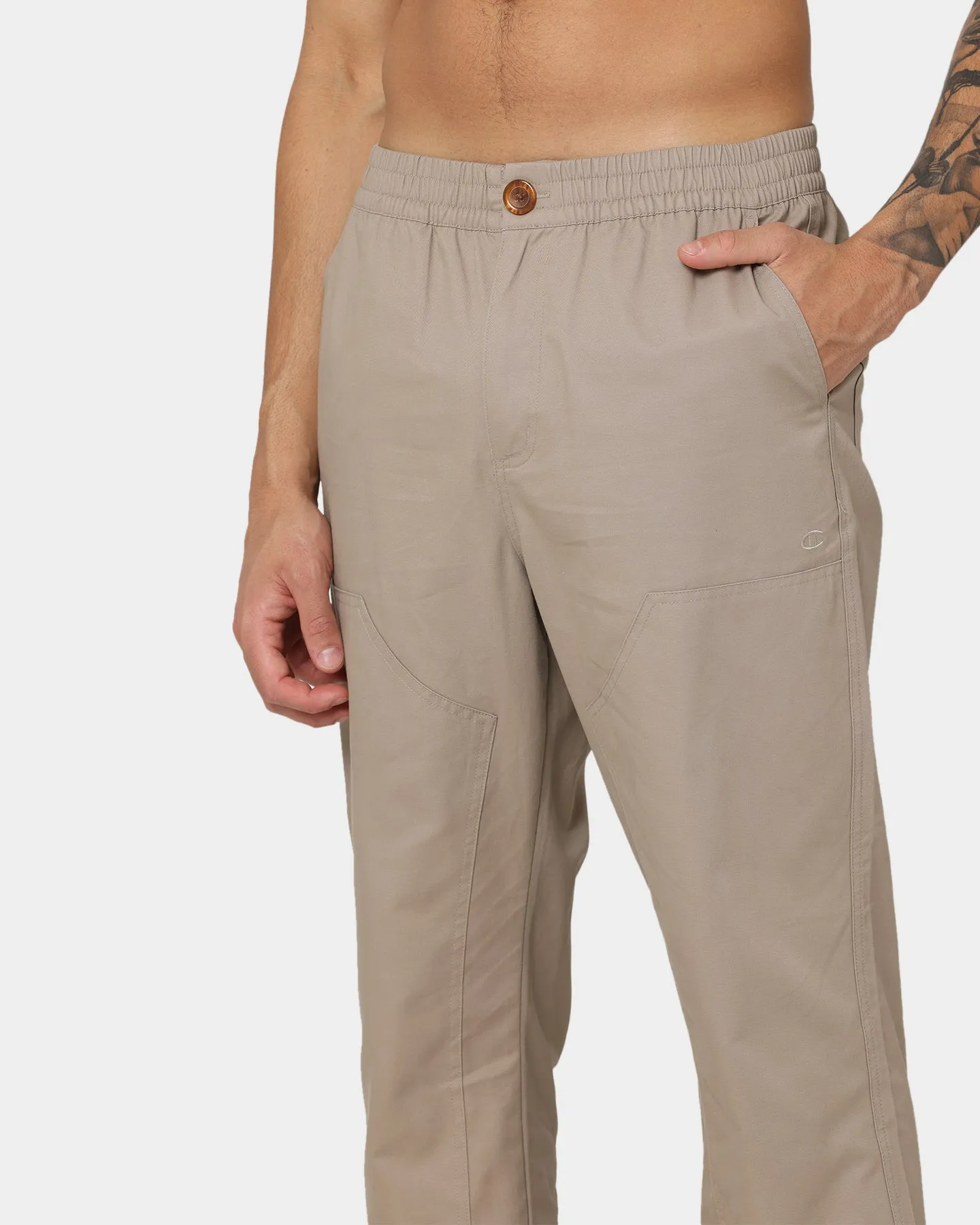 Champion Cotton Twill Carpenter Pants Dark Khaki