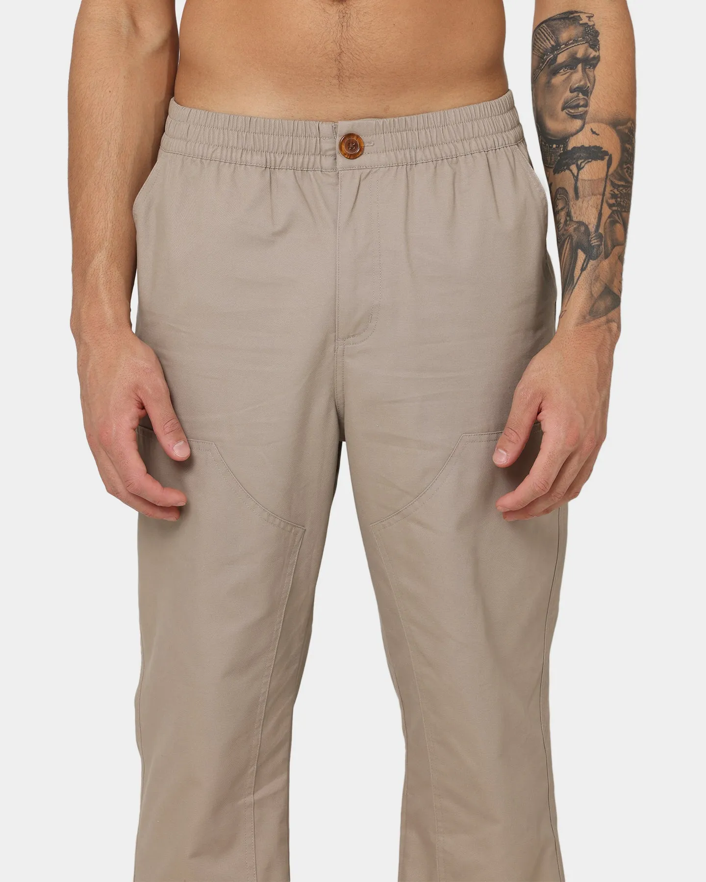 Champion Cotton Twill Carpenter Pants Dark Khaki