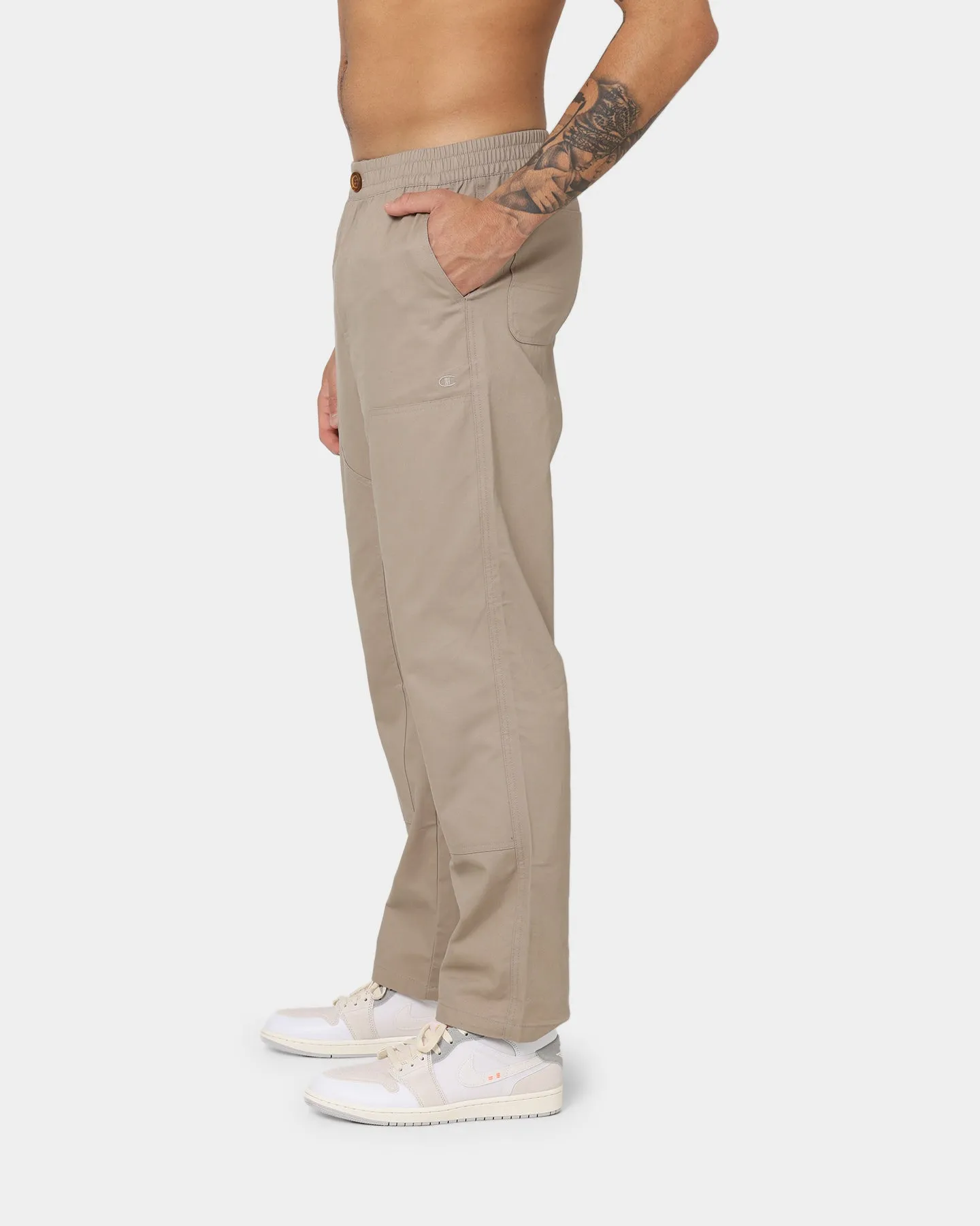 Champion Cotton Twill Carpenter Pants Dark Khaki