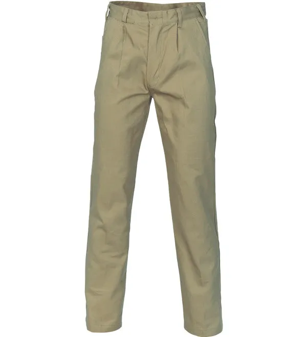 DNC Cotton Drill Work Trousers - Stout