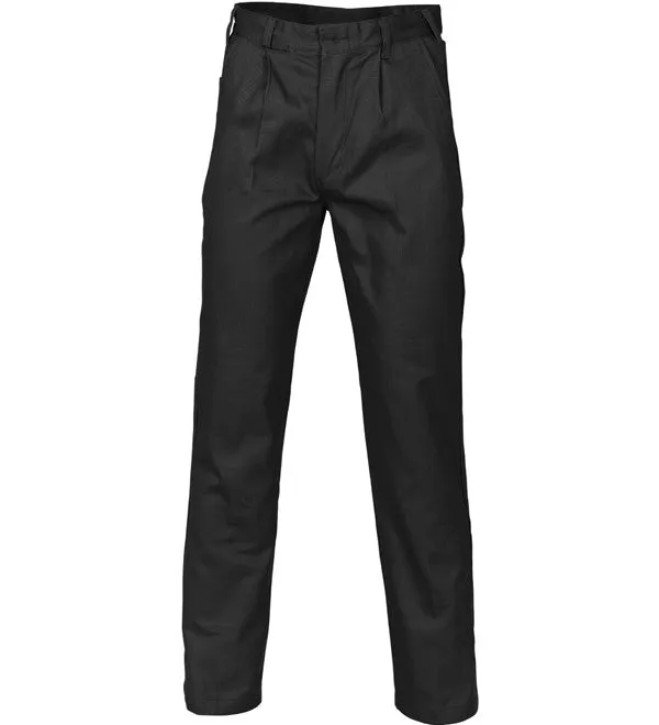 DNC Cotton Drill Work Trousers - Stout