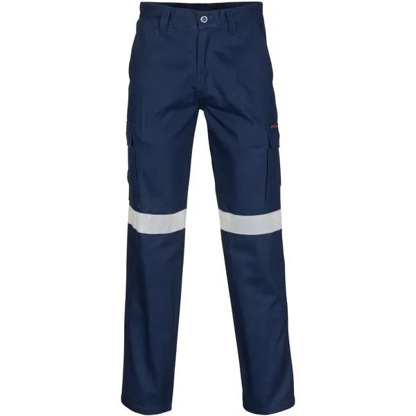 DNC Middle Weight Cotton Double Angled Cargo Pants With CRS Reflective Tape (3360)