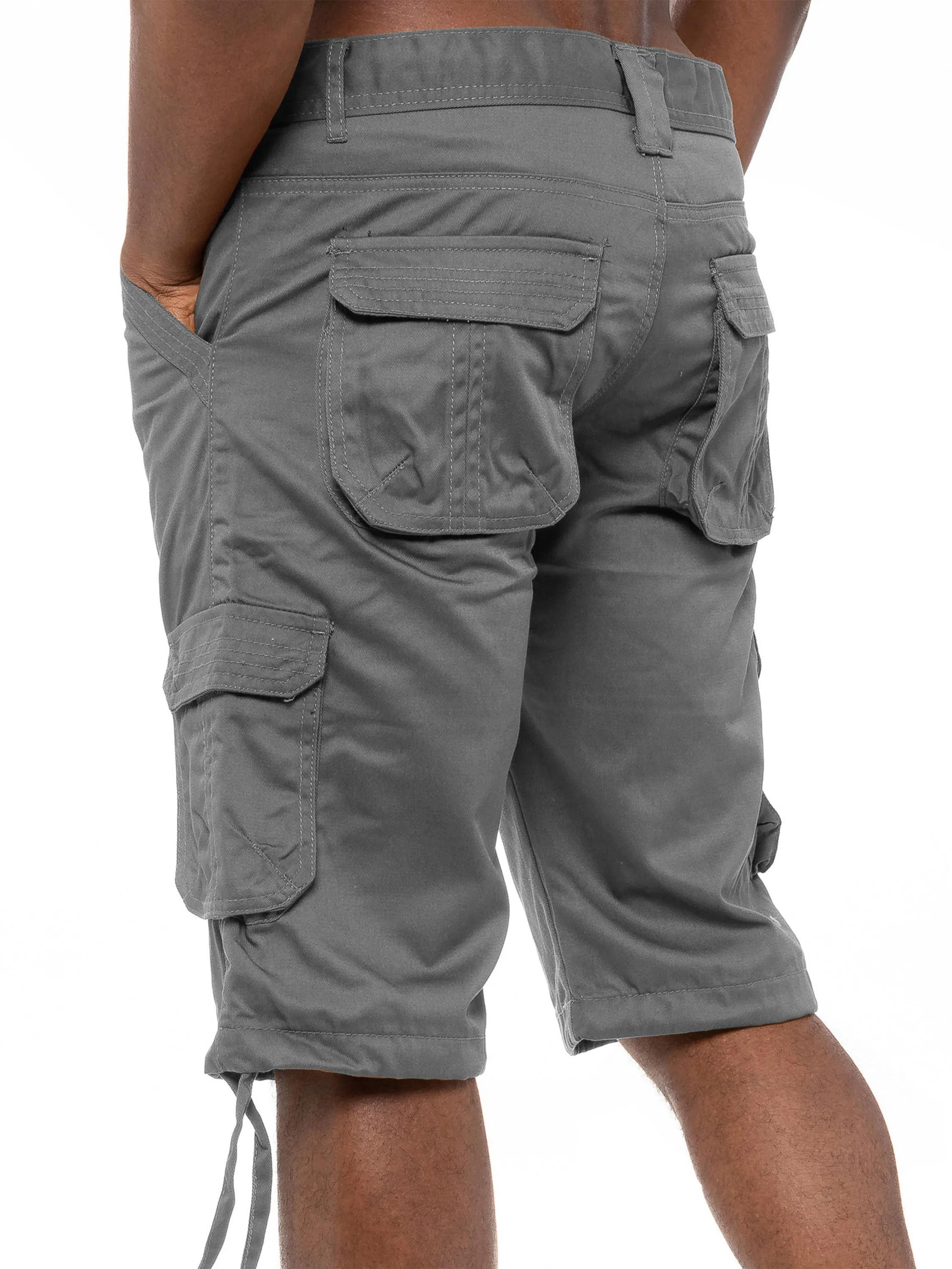 Enzo Mens Cargo Combat Shorts  | Enzo Designer Menswear