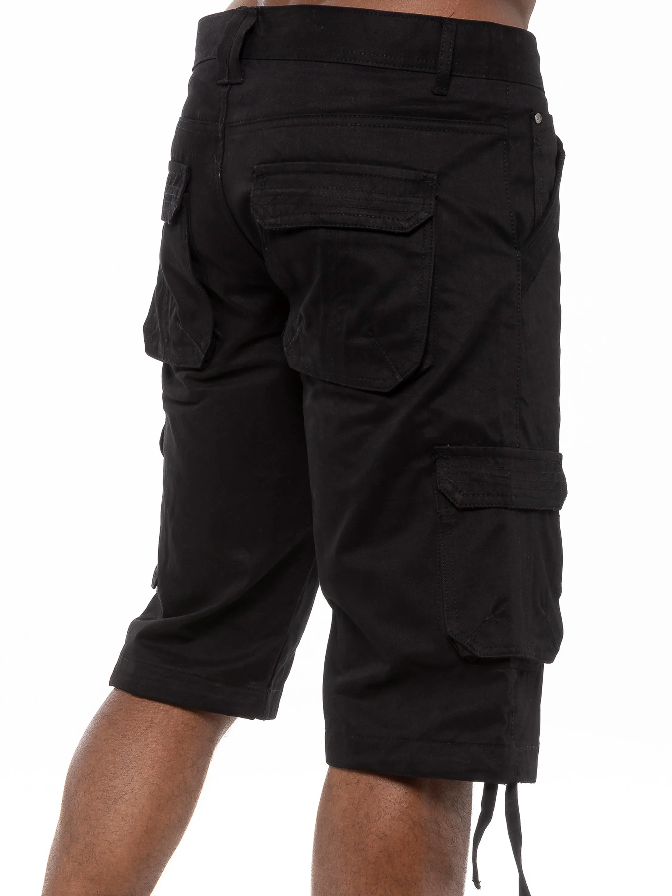 Enzo Mens Cargo Combat Shorts  | Enzo Designer Menswear