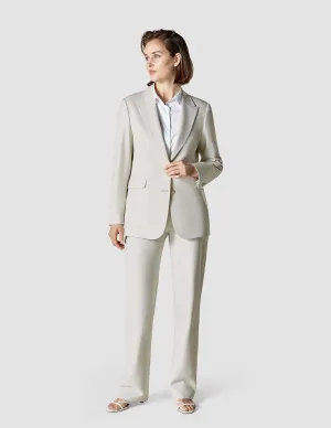 Essential Suit Straight Off White