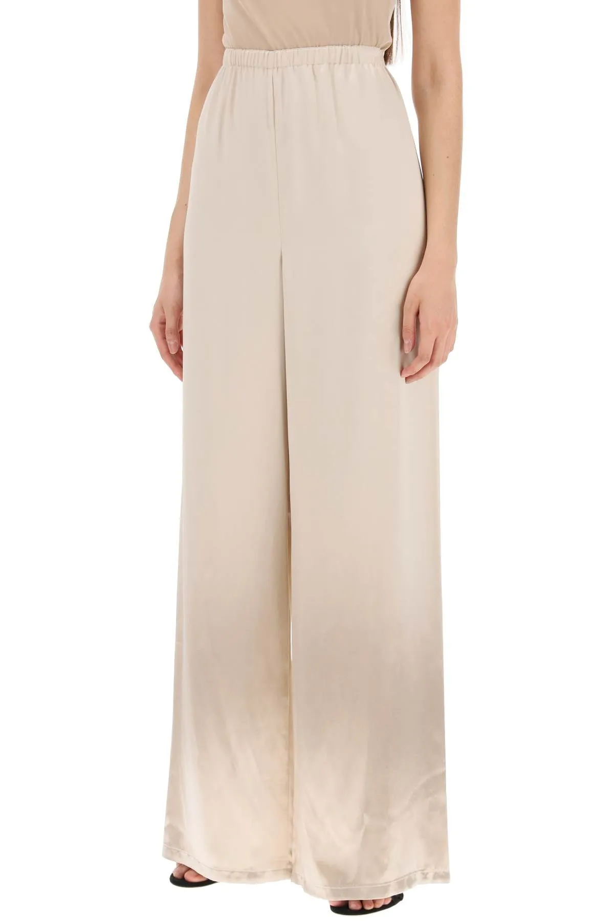 Ferragamo Satin Pants For Women