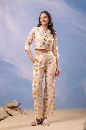 Gentle Petals Cotton Co Ord Set