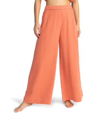 Golden Tropic Trousers in Apricot Brandy