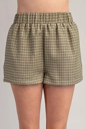 Green Design Shorts