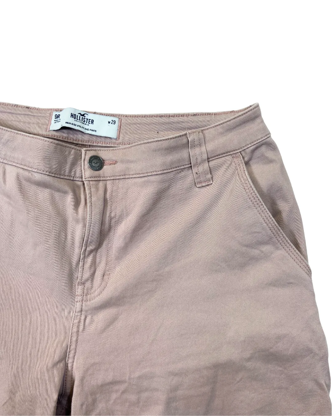 Hollister Mauve Pink Cargo Trousers