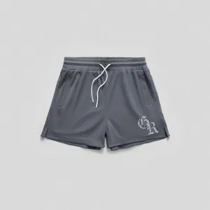 Initial Shorts - Faded Blue