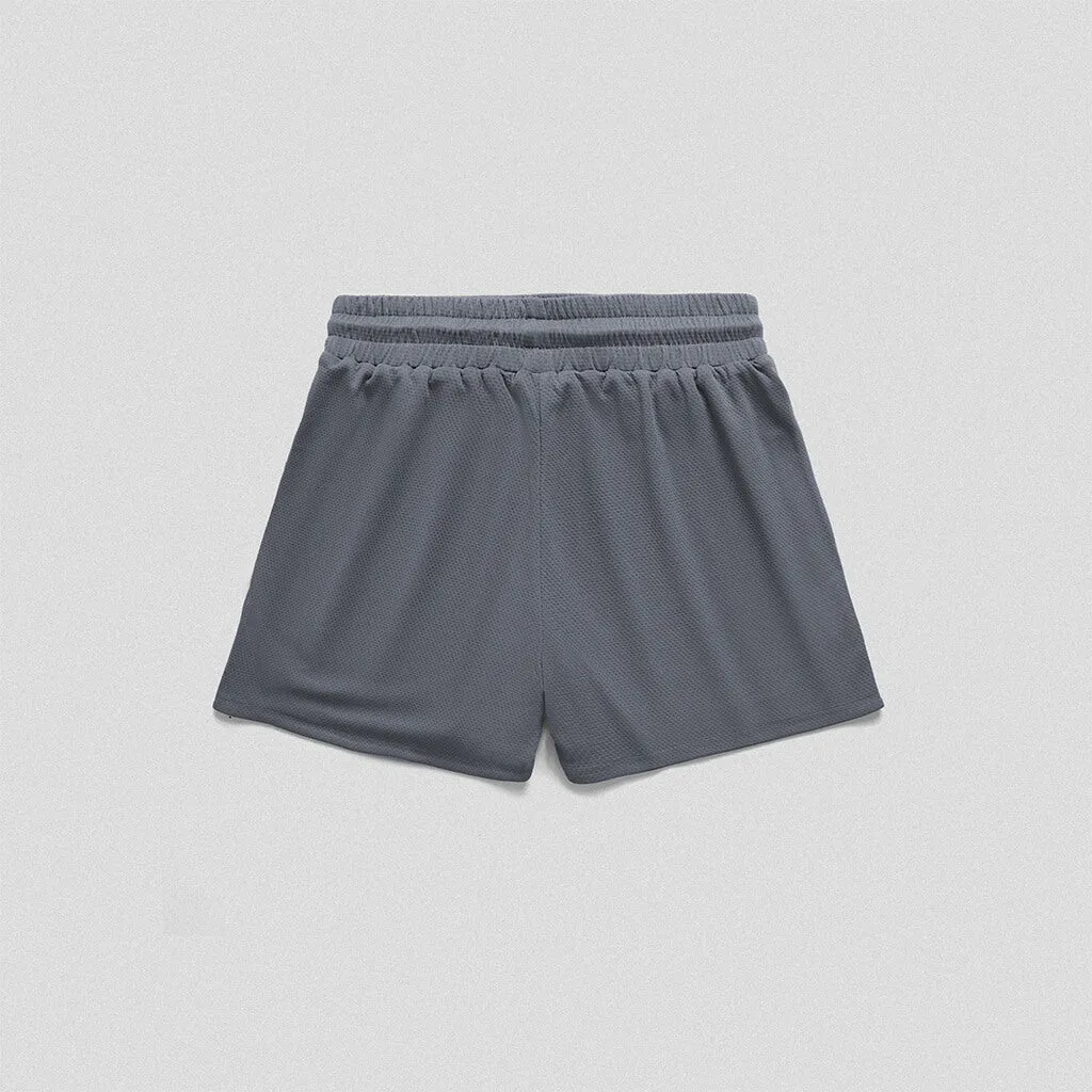 Initial Shorts - Faded Blue