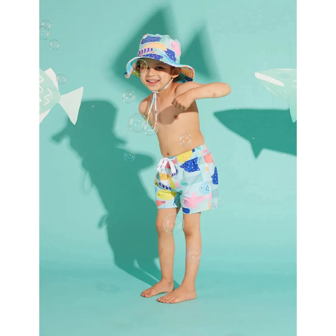 Kids Boardshorts - Rainbow Reef