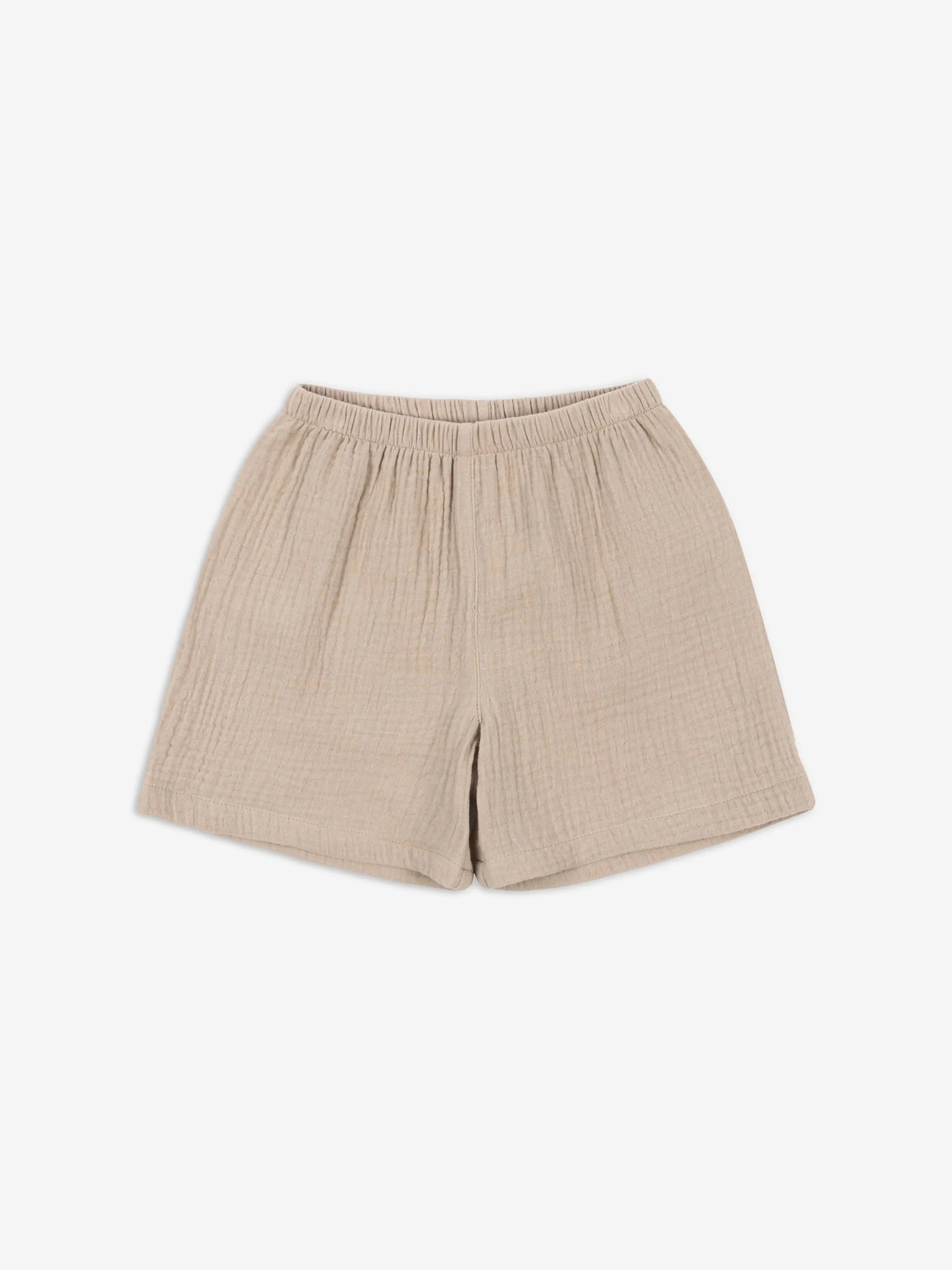 Konges Sløjd Kids Organic Cotton Shorts in Brown