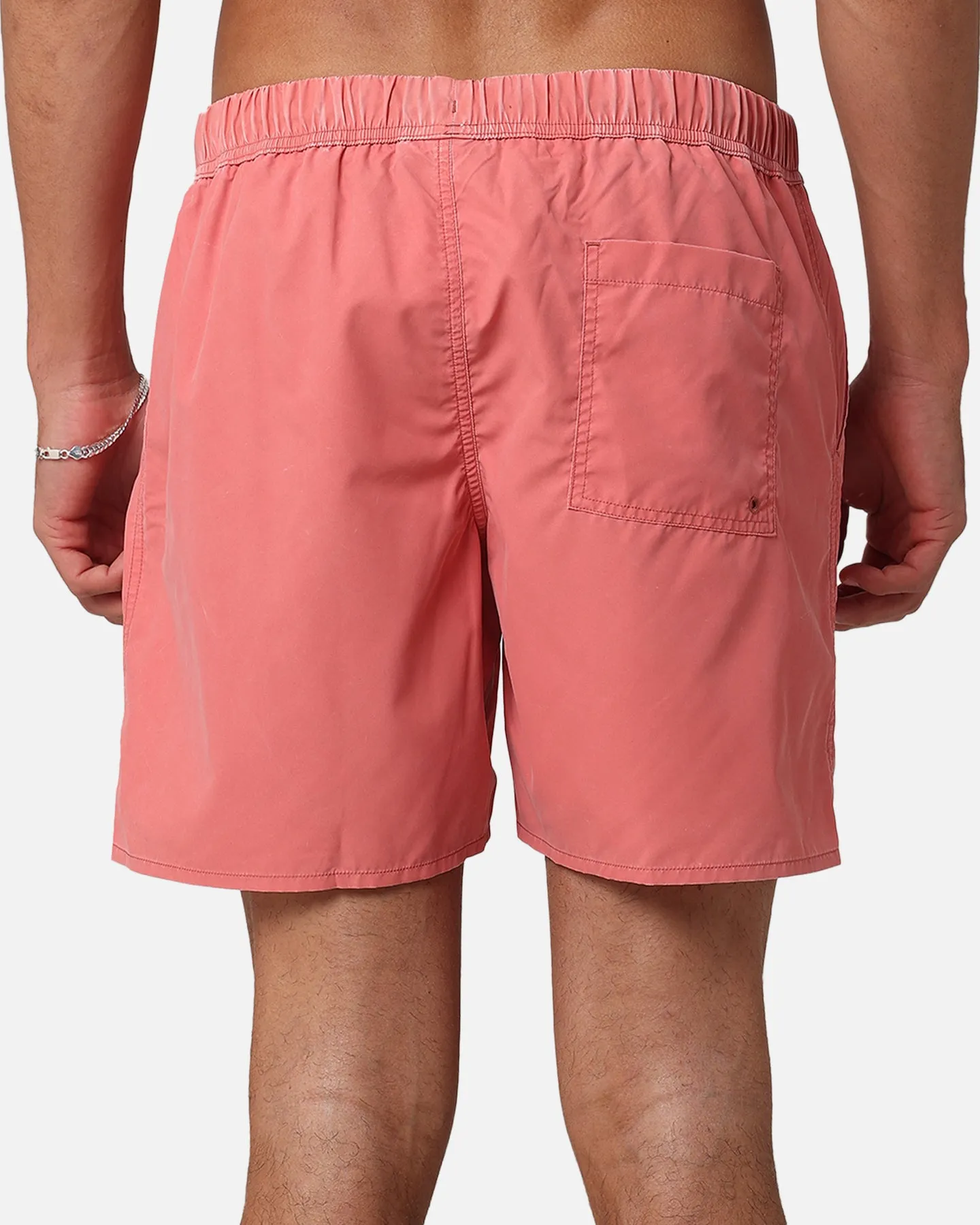 Lacoste Sunbleached Swim Shorts Sierra Red