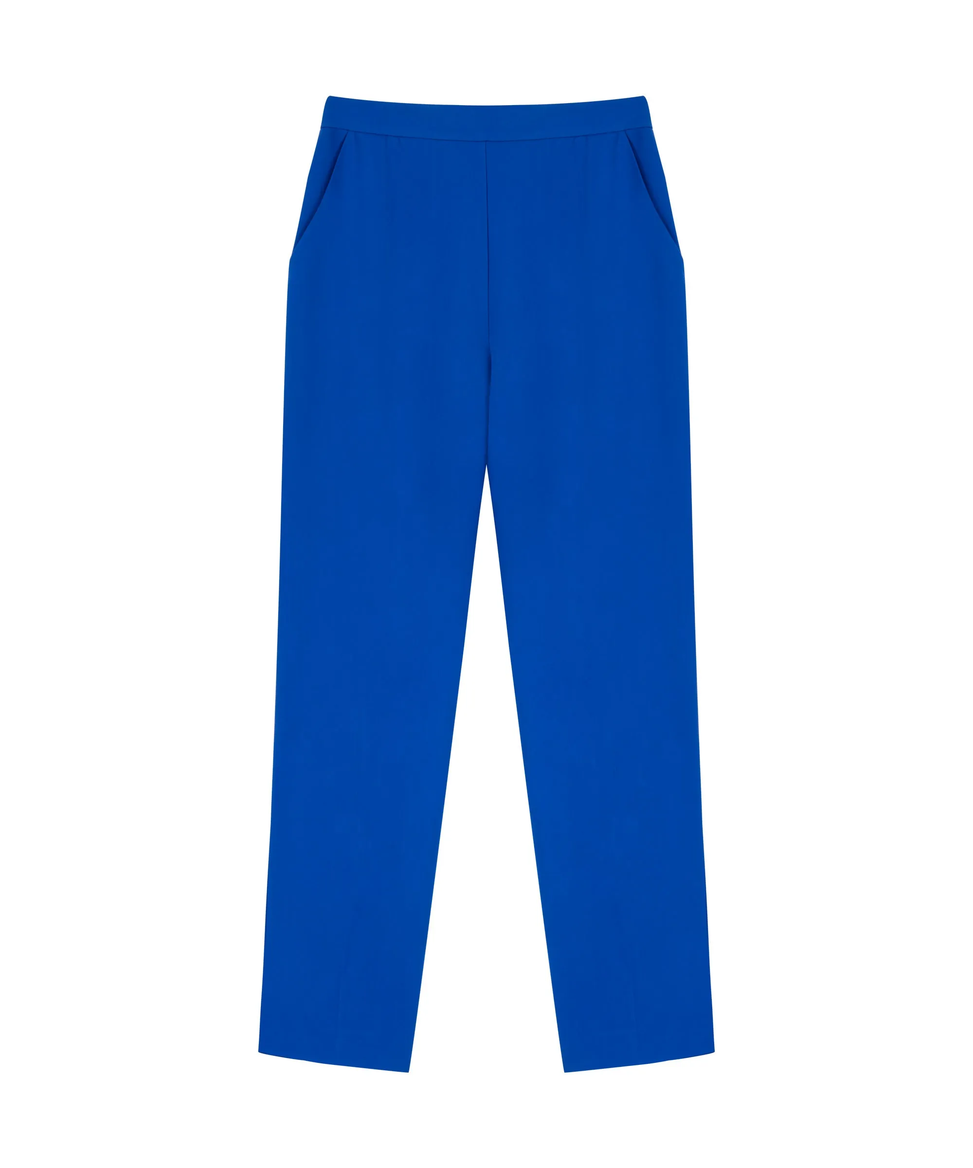 Machka Cigarette Fit Pocket Trousers Blue