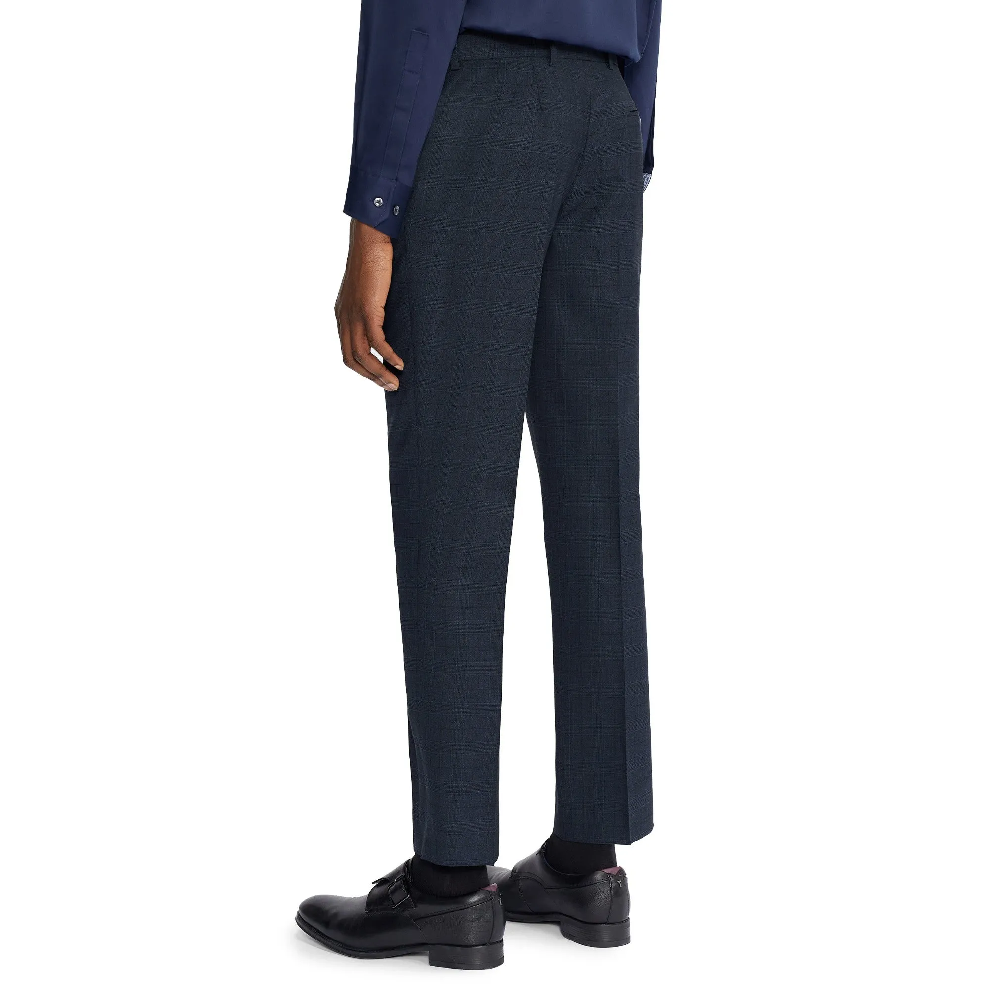 Men Mps-Ezets-Slim Fit Suit Trouser - Navy