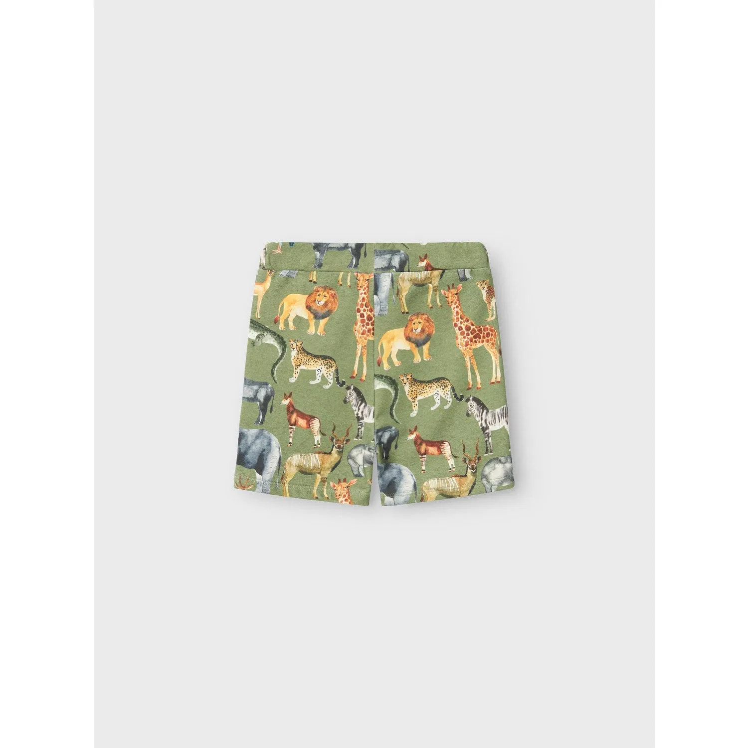 Name It Oil Green Jasen Sweat Long Shorts