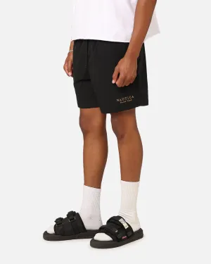 Nautica Sadler Swim Shorts Black/Gold