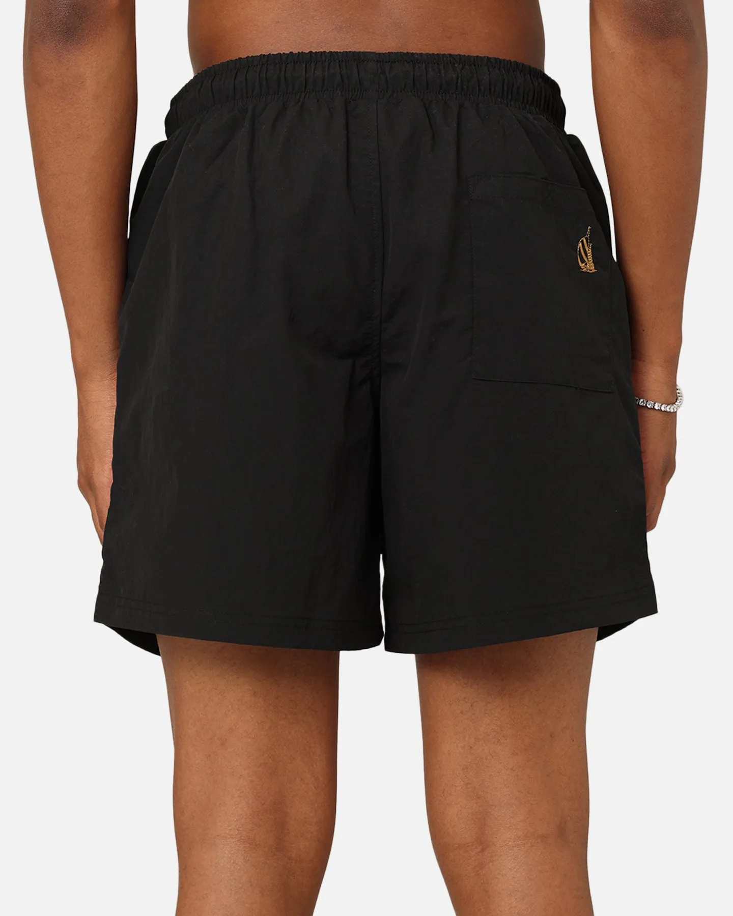 Nautica Sadler Swim Shorts Black/Gold