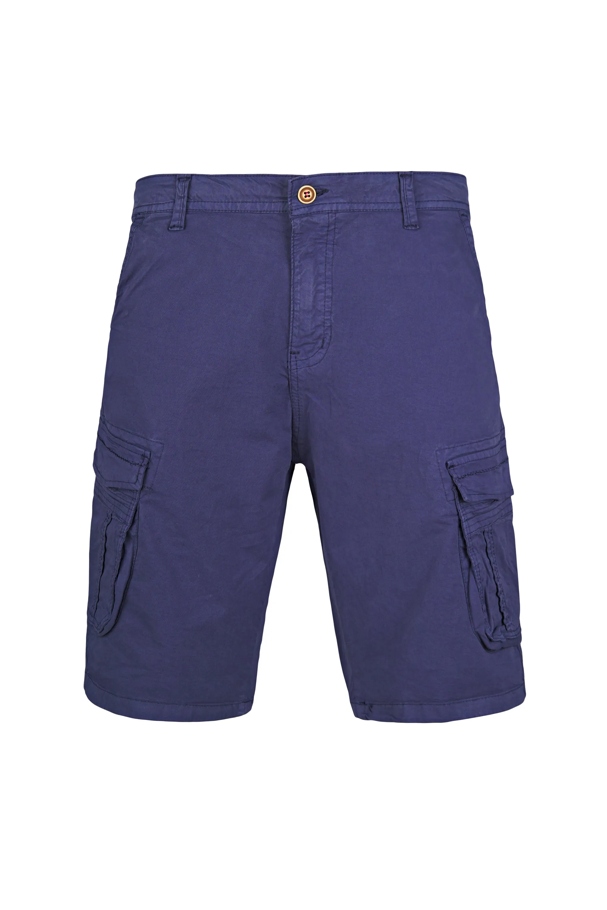 Piquet Cotton Cargo Shorts