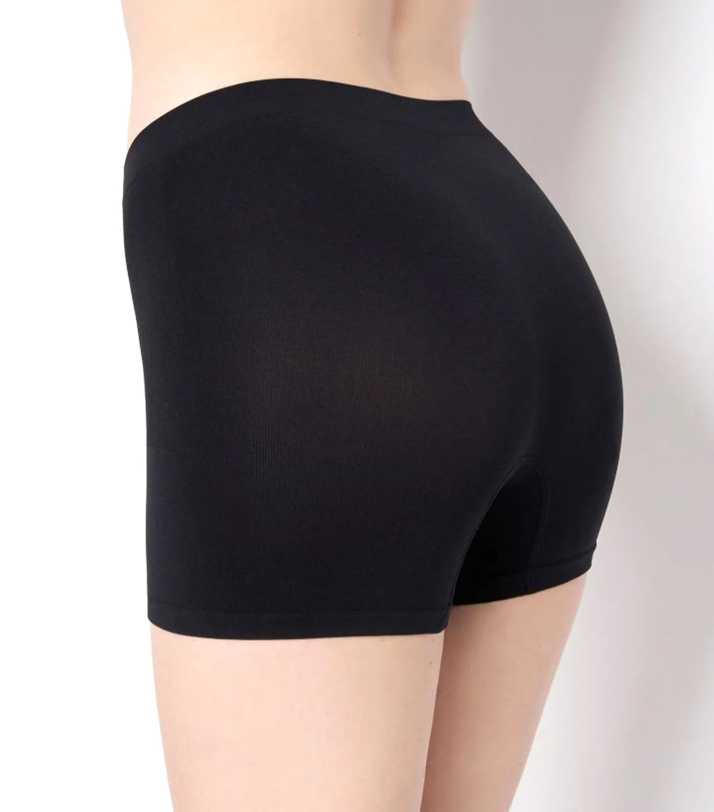 Safety Pants Seamless Shorts Black