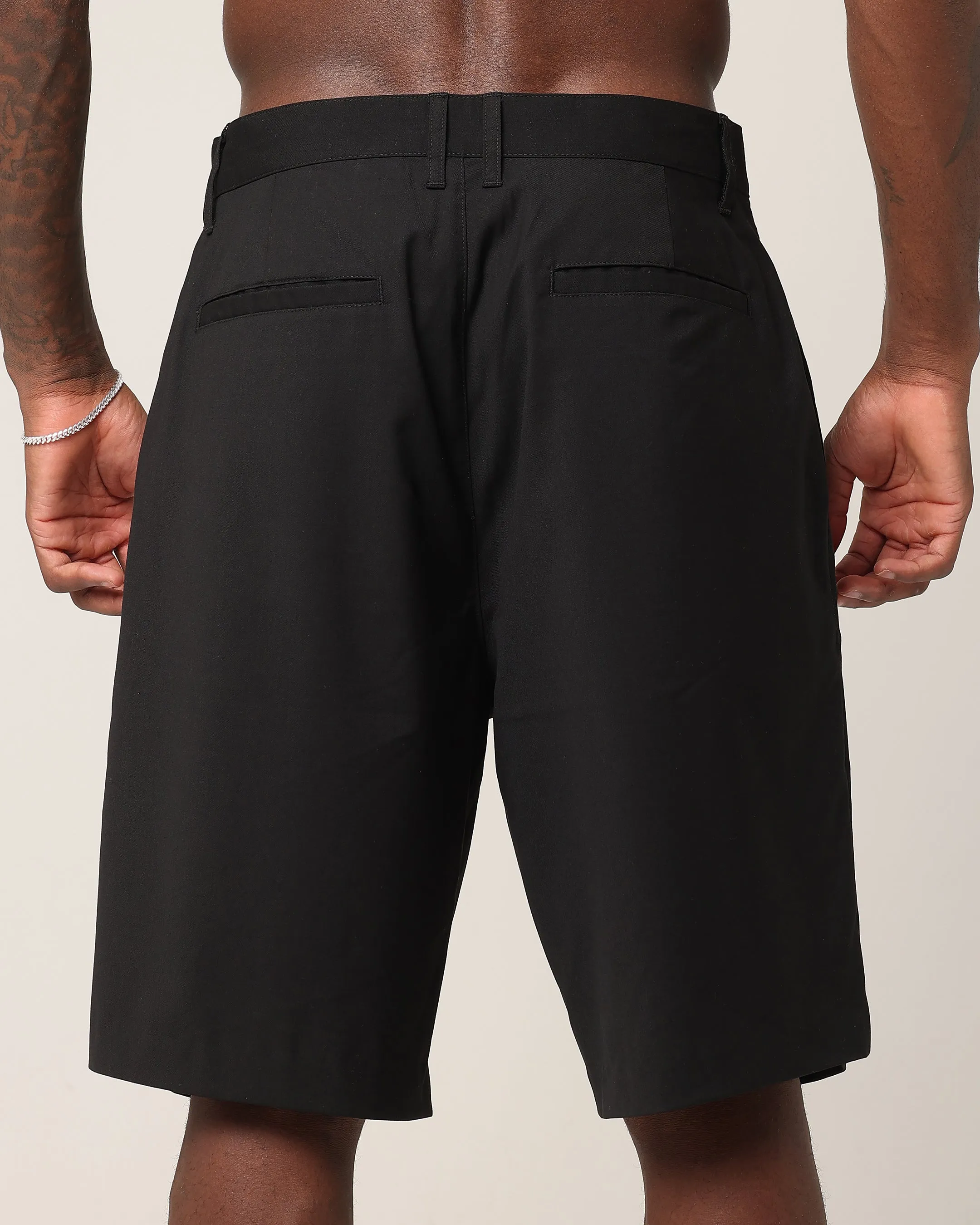 Saint Morta Baggy Trouser Shorts Black