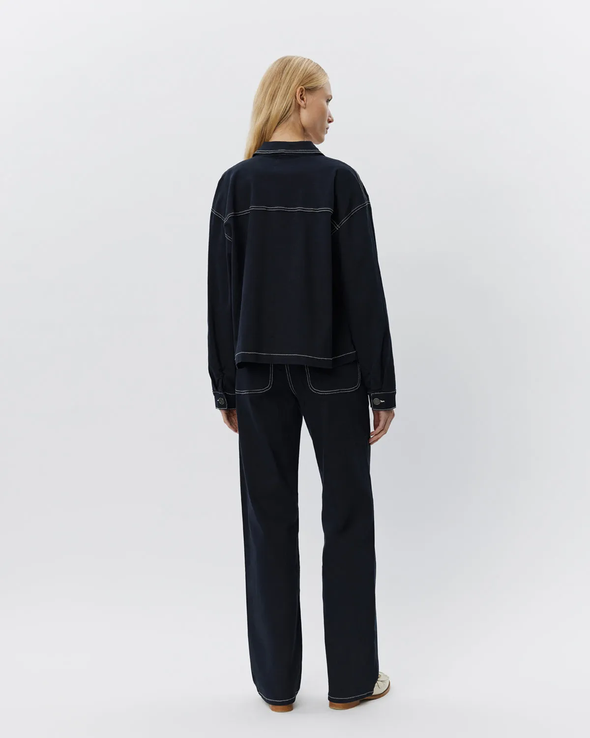 SIENNASW TROUSERS - Navy