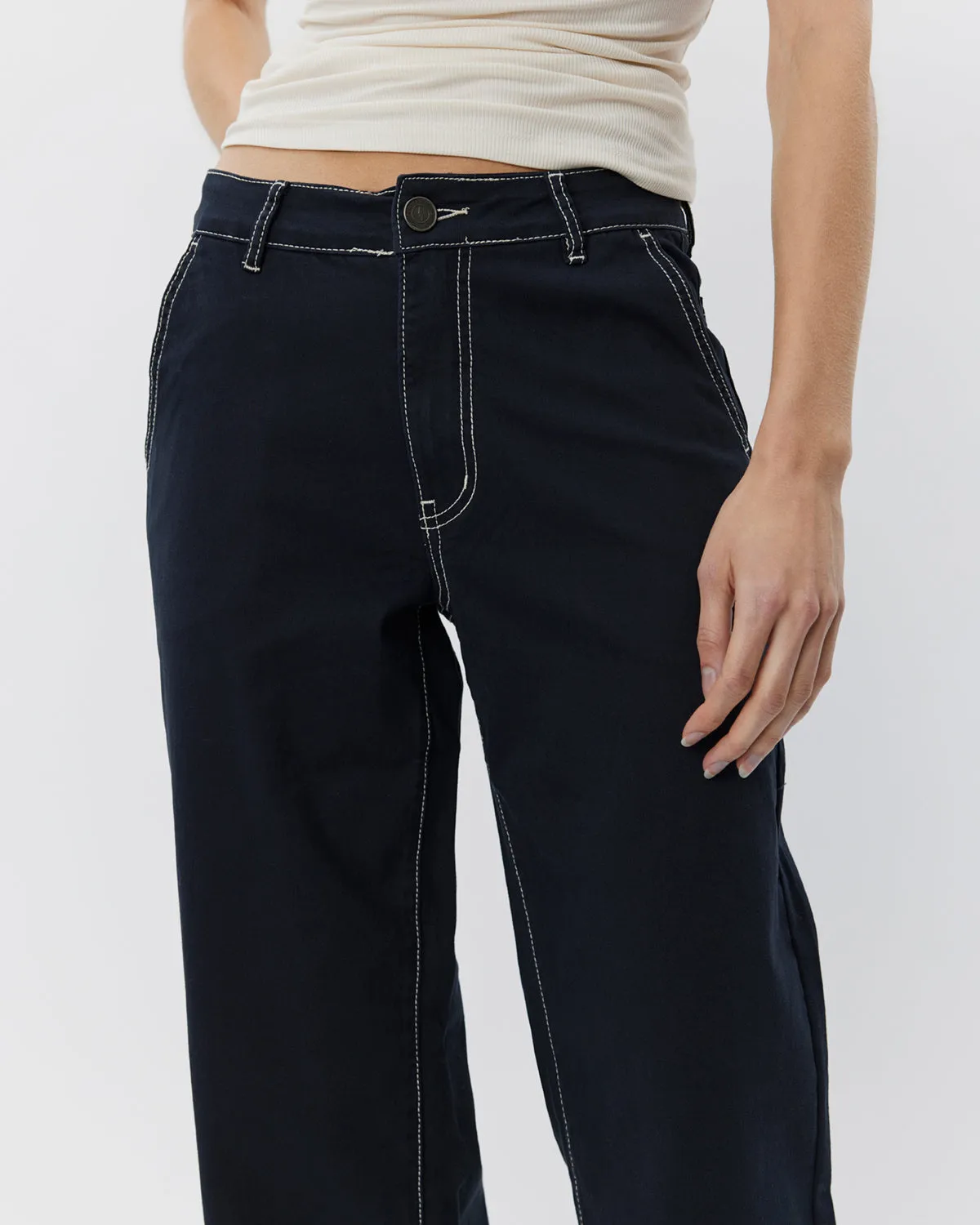 SIENNASW TROUSERS - Navy