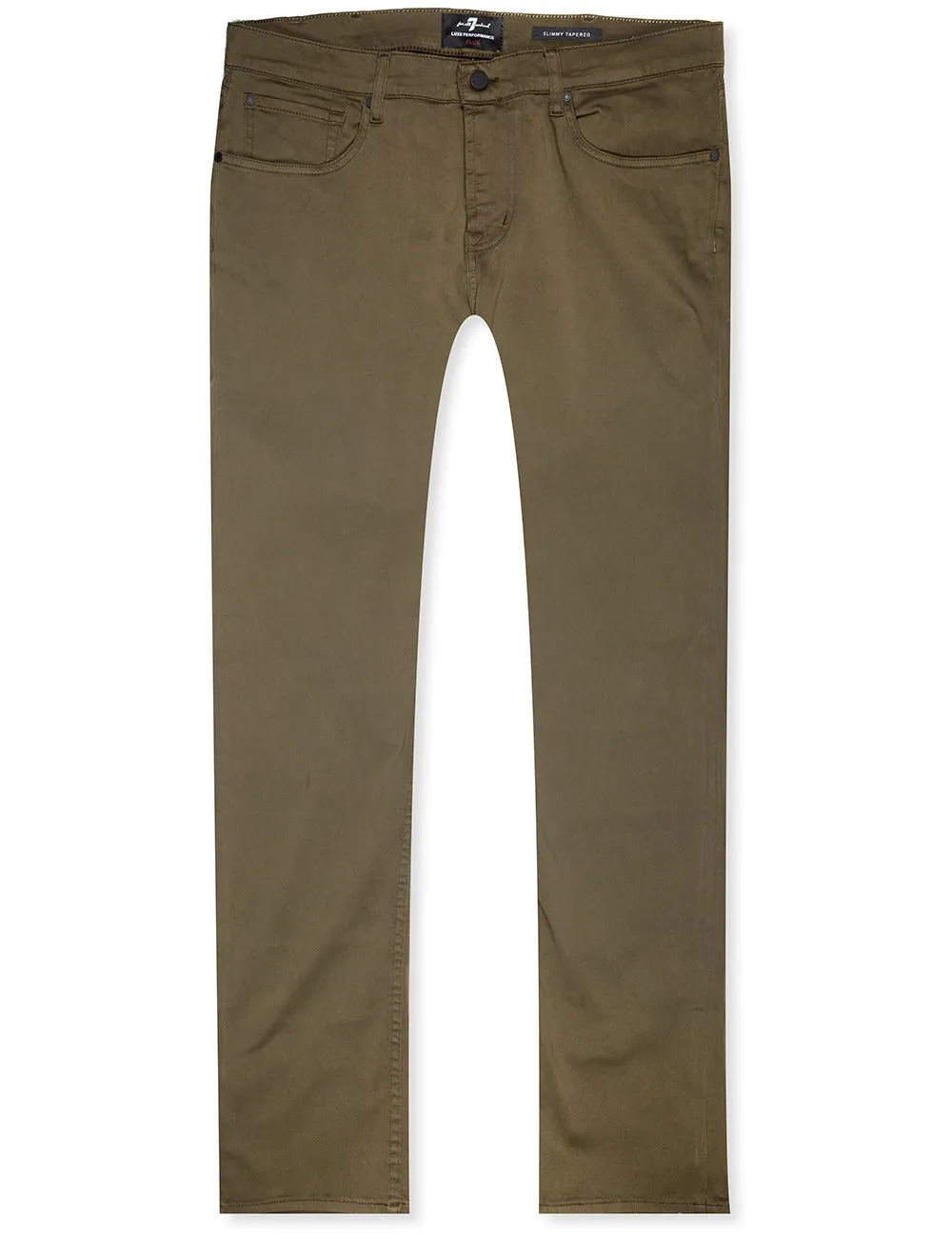 Slimmy Tapered Luxe Performance Plus Color Army Green