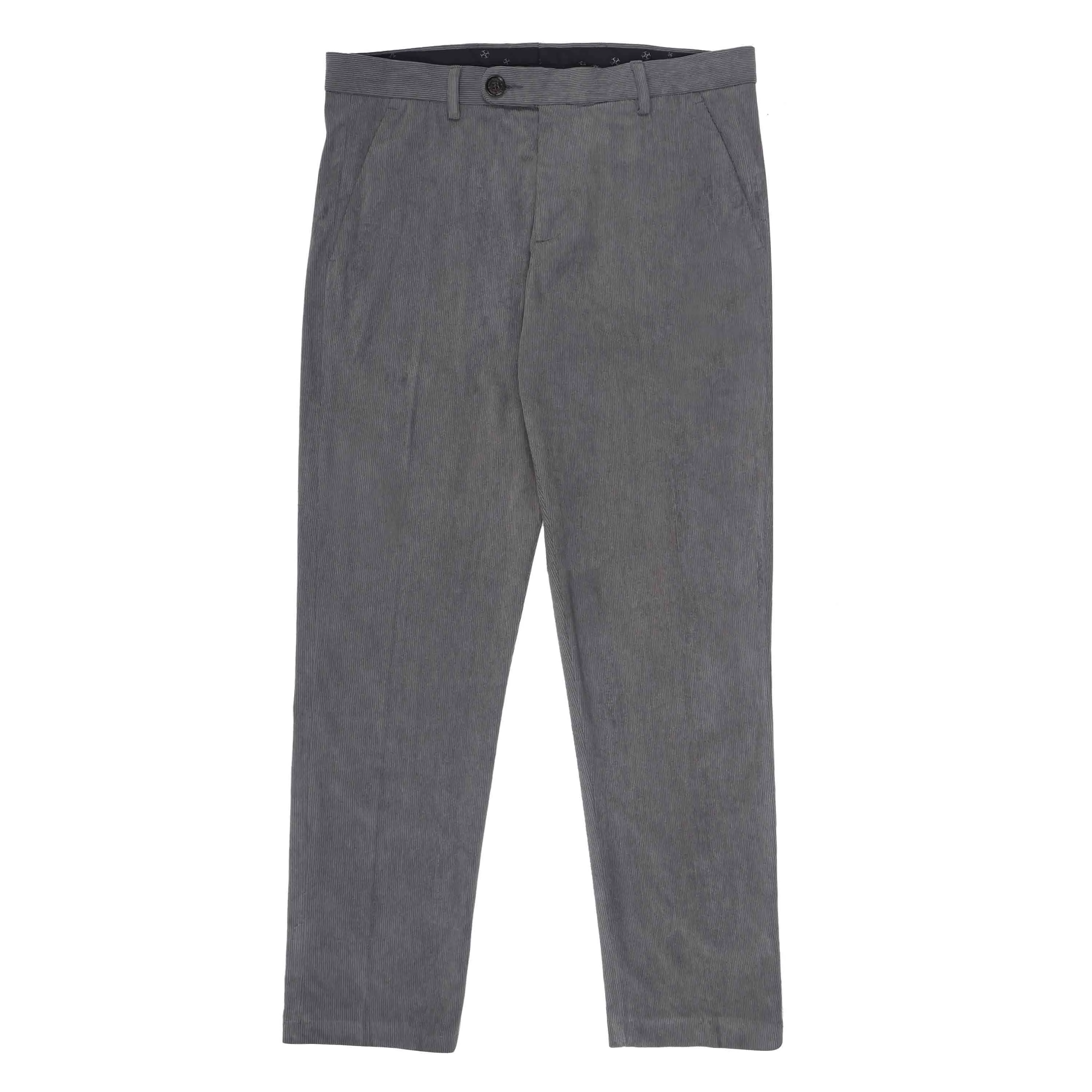 Statement Corduroy Grey Pant