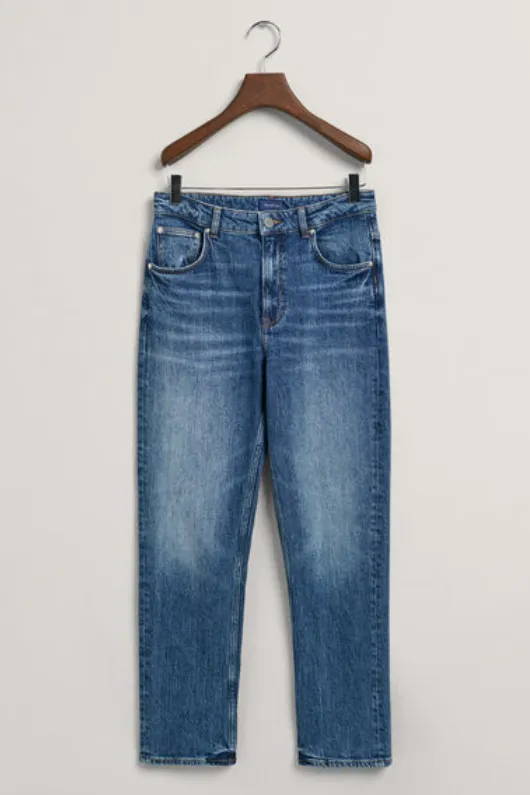 Straight Cropped Jeans