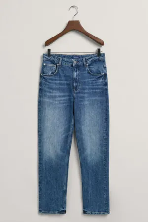 Straight Cropped Jeans