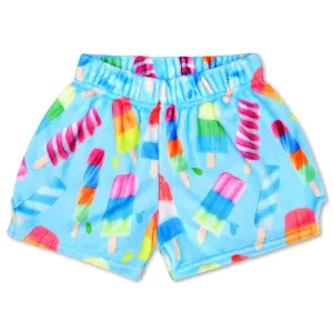 Tween Lounge | Plush Shorts- Popsicle | IScream