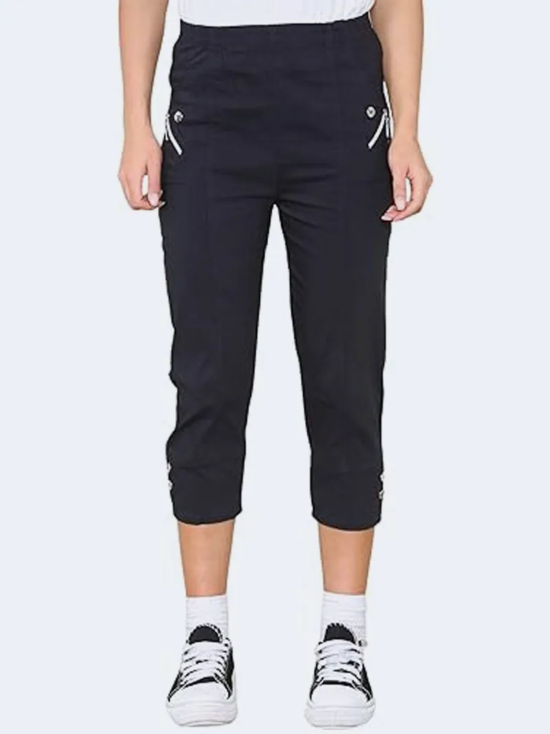 Women's Cherry Berry Capri Trousers Pant