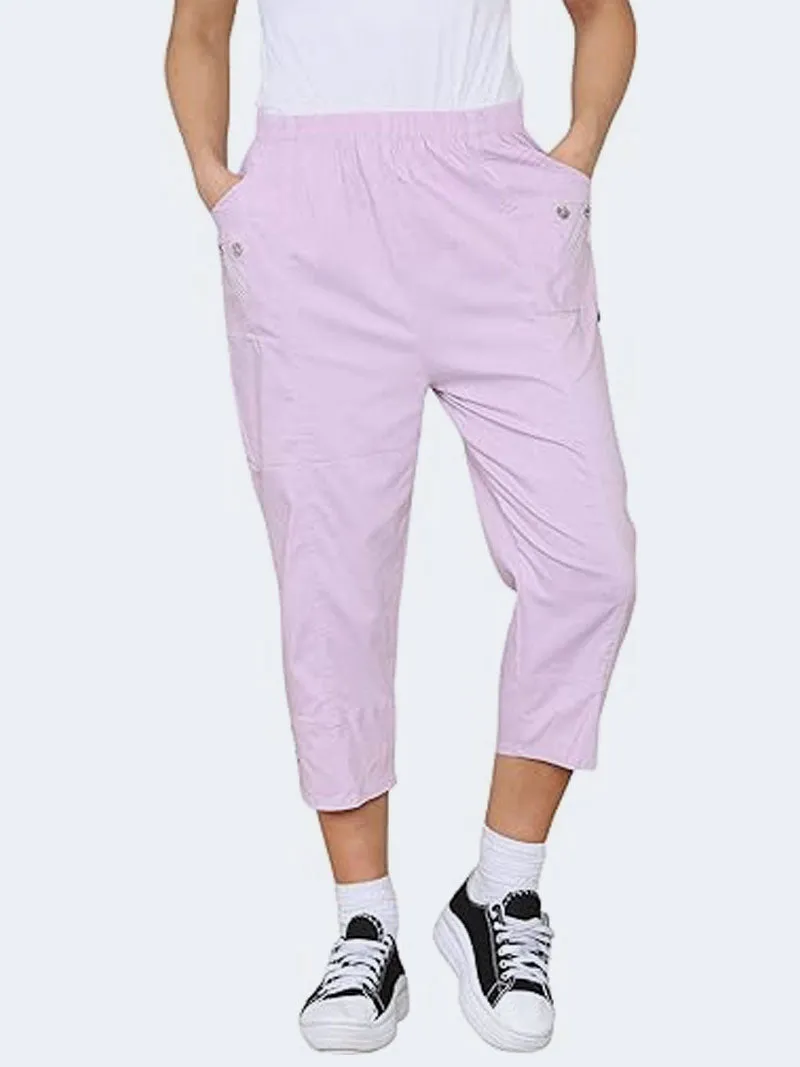 Women's Cherry Berry Capri Trousers Pant